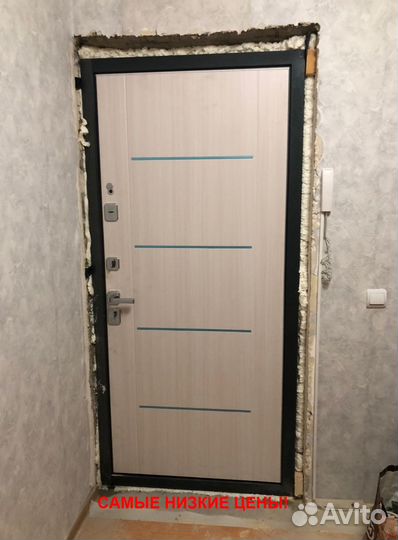 Толстая дверь входная от производителя с бесплатно