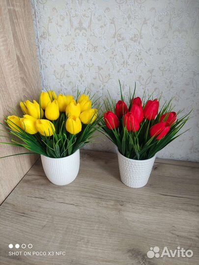 Букеты с тюльпанами