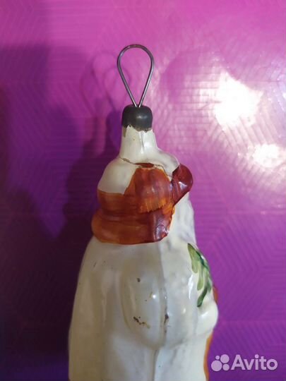 Дед мороз Елочные игрушки ссср, редкий, довоенный