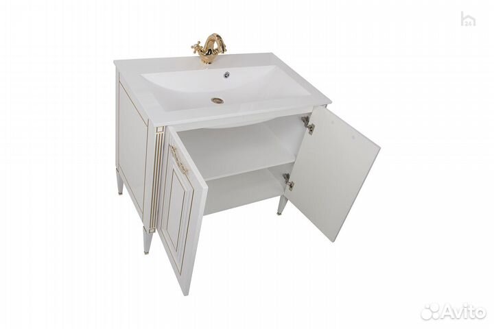 Тумба под раковину для ванной 90 Паола