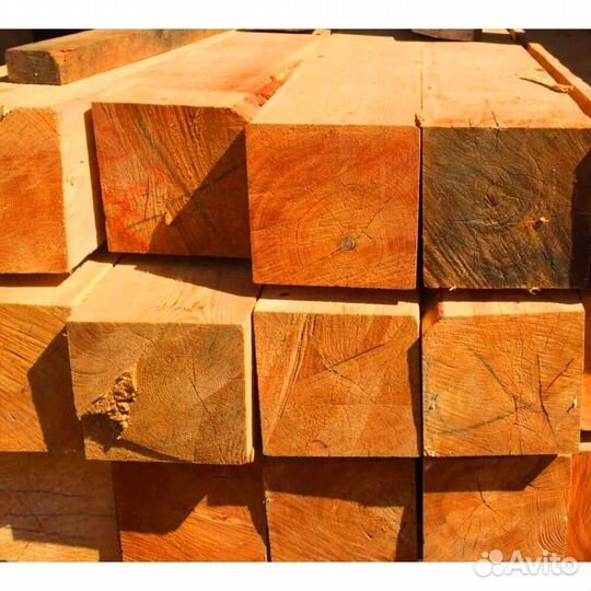 Строганный брус, влагостойкий, лиственница