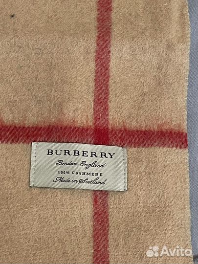 Шарф burberry кашемир