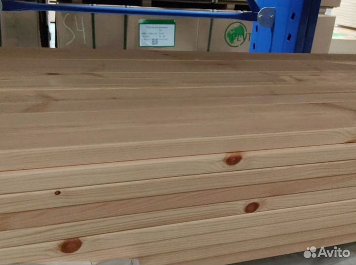 Доска строганая 28*145*2000 мм сорт C скругление