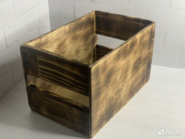 Ящик подарочный деревянный