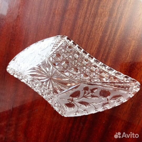 Хрустальный салатник СССР