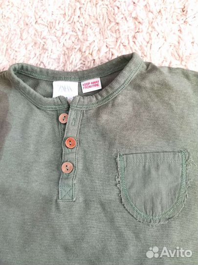 Лонгслив оригинал Zara