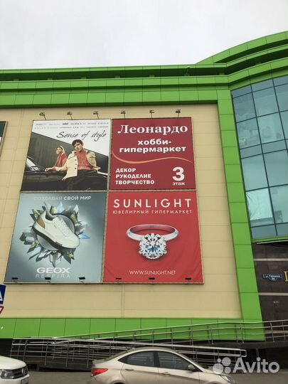 Наружная реклама. Монтаж. Замена рекламы