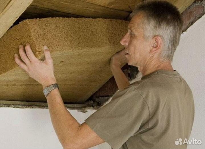 Ветрозащитные и теплозвукоизоляционные маты Натуральные маты Белтермо Flex 50 и 100 мм идеально подх