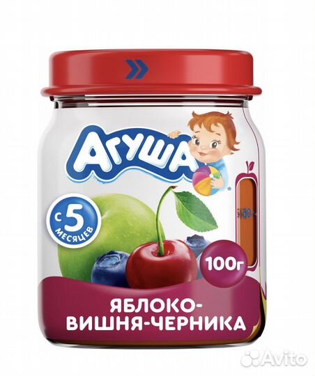 Фруктовое пюре агуша обмен на молоко