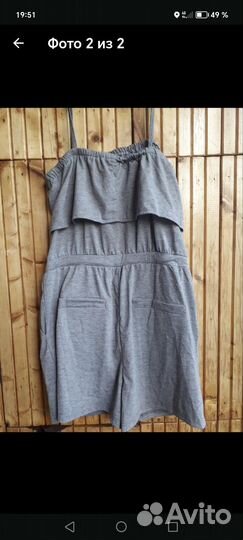 Комбинезон женский летний с шортами