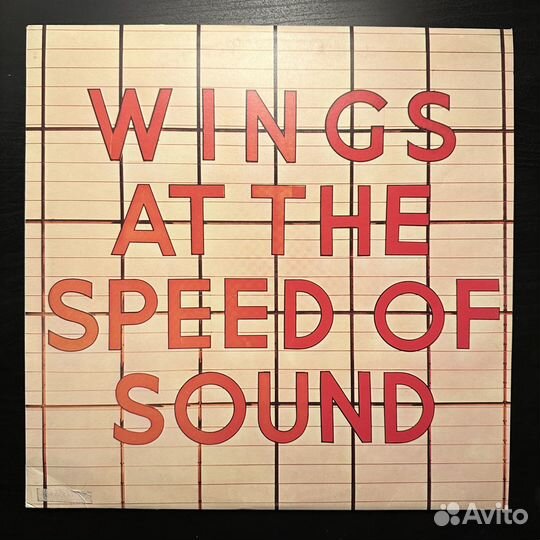 Wings – Wings AT The Speed Of Sound (Англия 1976г)