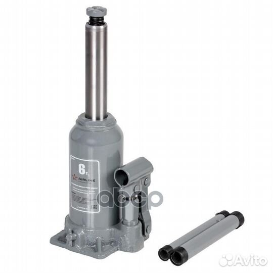 Домкрат бутылочный 6т S (MIN - 175 мм MAX - 35