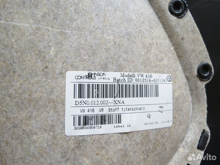 Обшивка двери передняя правая Volkswagen Tiguan