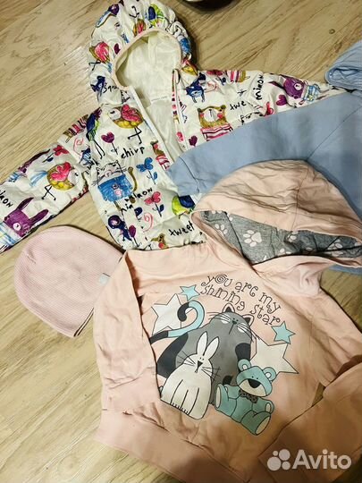 Вещи на девочку пакетом 86-92