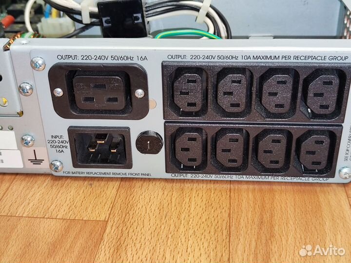 Ибп APC Smart-UPS 3000VA (SUA3000RMI2U) + акб