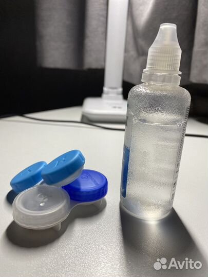 Раствор и контейнеры для линз