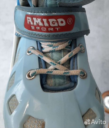 Роликовые коньки детские раздвижные