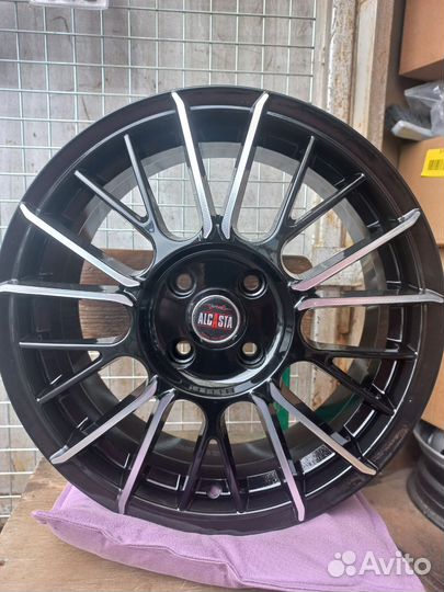 Диски R16 4x100 Alcasta M33 BKF