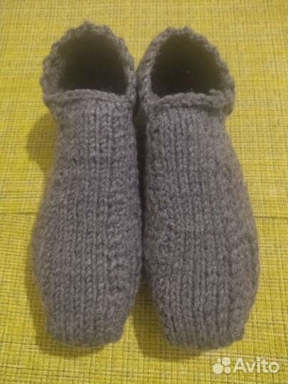 Следки вязаные мужские