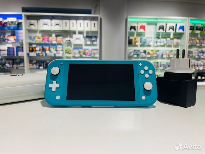 Прошитый Nintendo Switch Lite + 128GB (Идеальная)