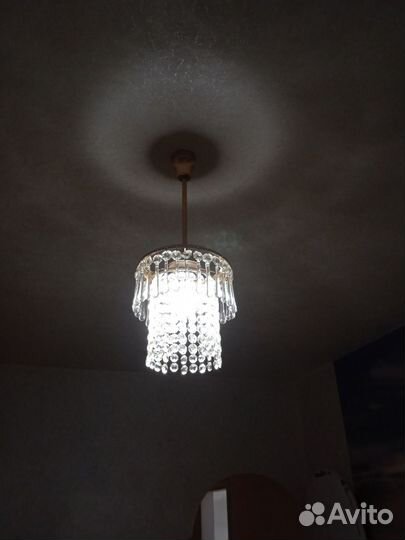 Хрустальная люстра СССР Люкс