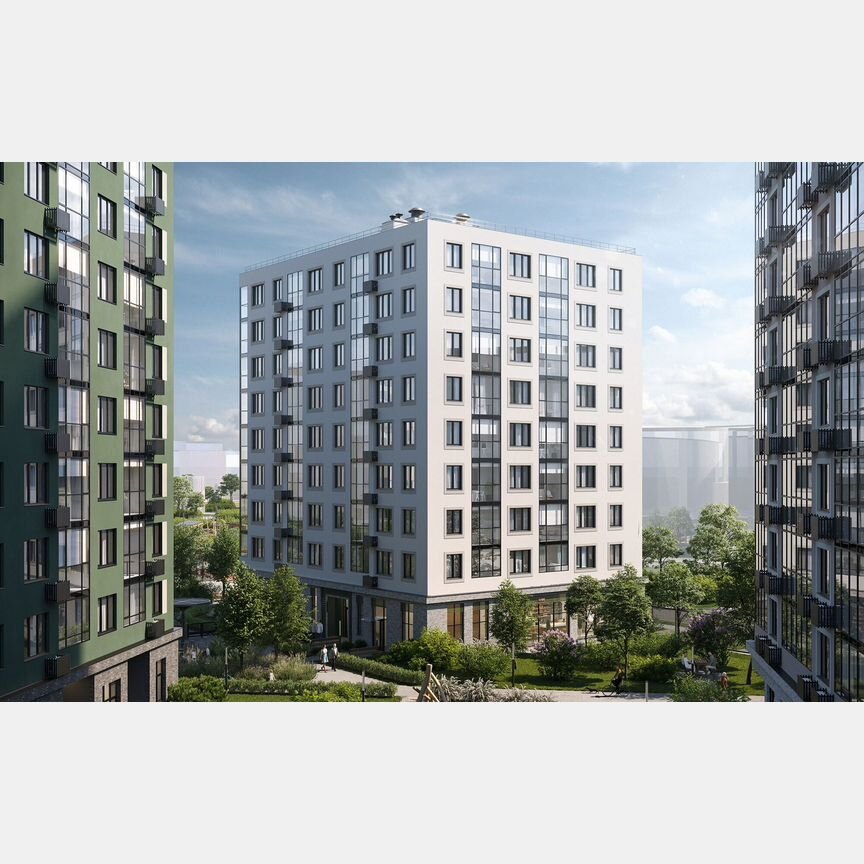 2-к. квартира, 48,1 м², 8/9 эт.
