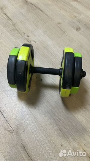 Гантель наборная пластиковая Torneo