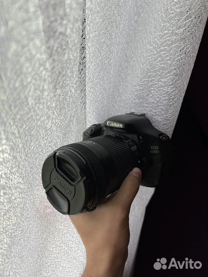 Зеркальный фотоаппарат canon 600d 18-135mm