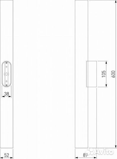 Накладной светильник Elektrostandard Langer a061985