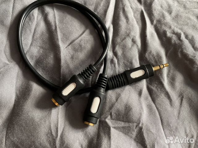 Переходник mini jack на 2 mini jack 3.5