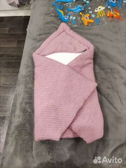 Конверт одеяло на выписку весна осень