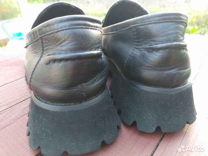 Лоферы нат. кожа, 38