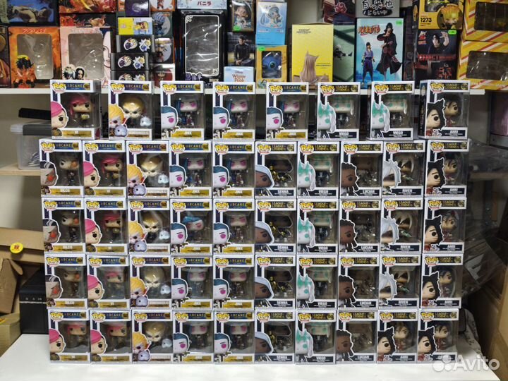 Фигурки Фанко Аркей и Лига. Оригиналы. Новые