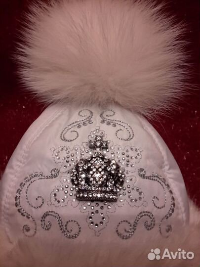 Продам обалденную зимнюю шапочку на 1,5 - 2,5 года