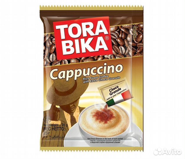 Опт - Растворимый кофе Torabika Cappuccino с шоко