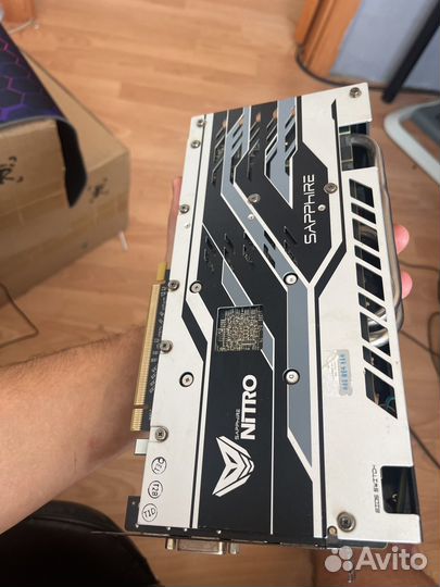 Видеокарта RX 580 Nitro 8GB