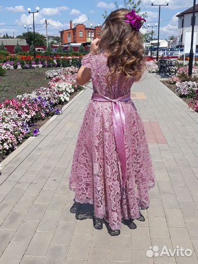 Платье для девочки 4-6