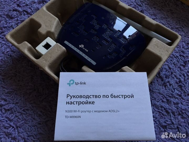 TD-W8960N wi-fi роутер с adsl2+ модемом