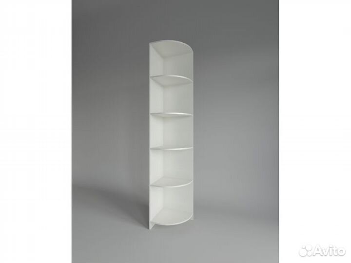 Стеллаж белый Кики