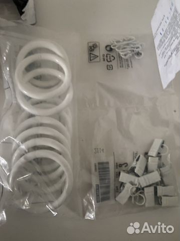 Syrlig IKEA икеа кольца зажимы для штор гардин купить в Санкт ...