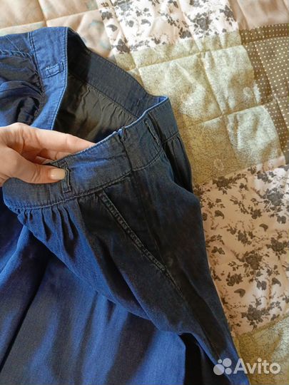 Юбка под джинсу летняя хлопок