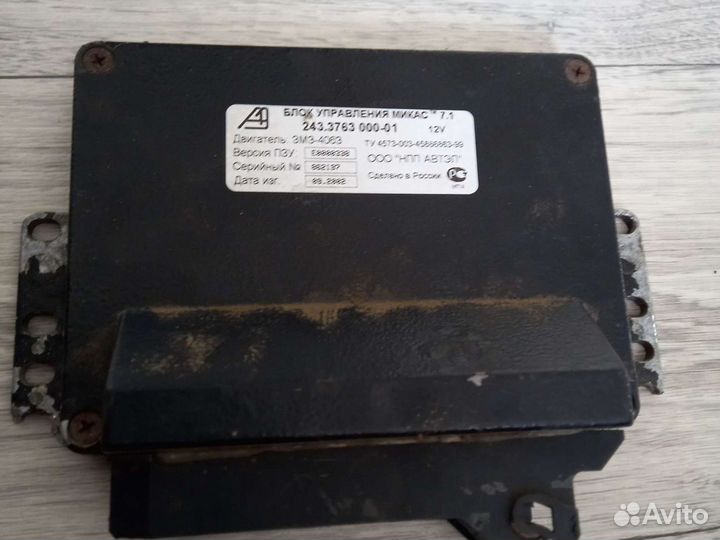 Мозги эбу на газель 406 двигатель