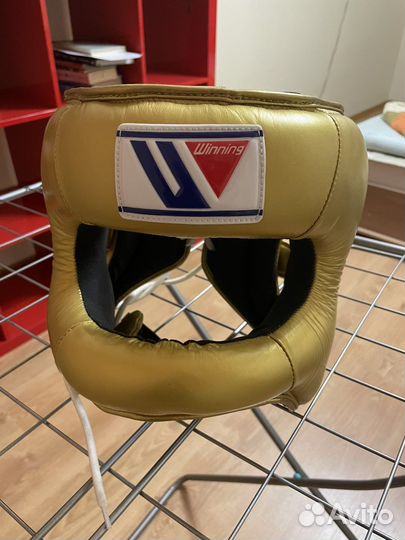 Боксерский шлем с бампером