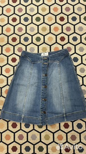 Юбка джинсовая мини