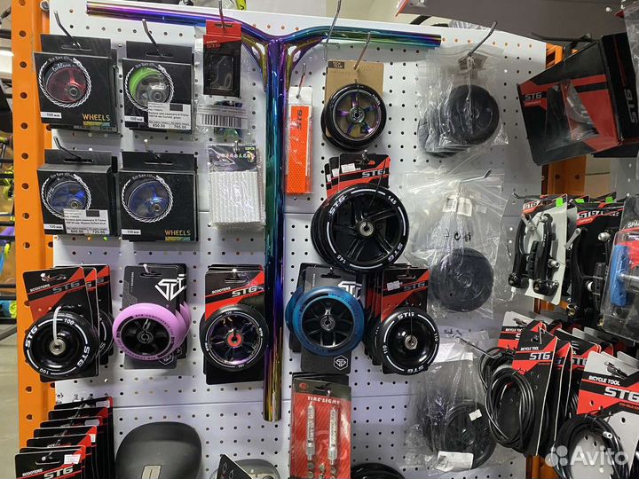 Велосипед black ONE ICE FS 24 голубой/белый 14.5