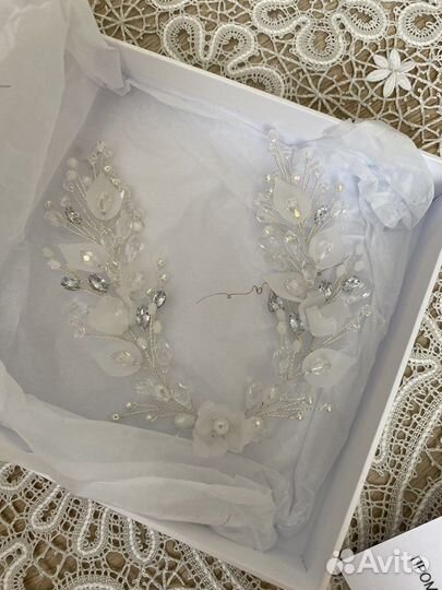 Свадебное украшение для волос