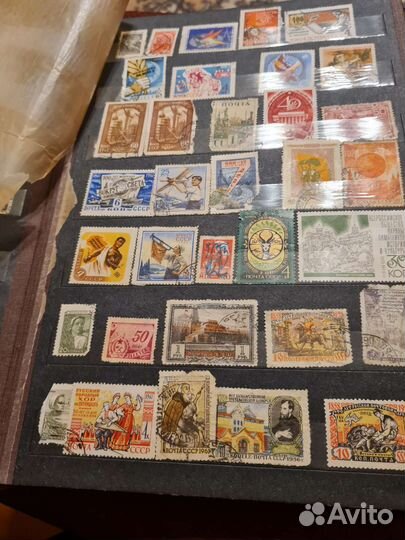 Альбом марок советские
