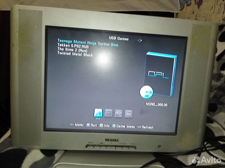 Sony playstation 2 прошитая чипованная