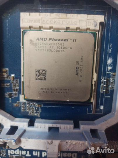Материнская плата с процессором amd phenom 2