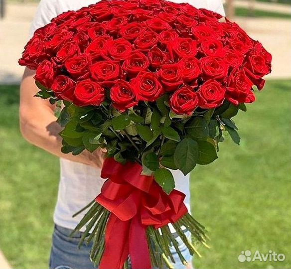 Высокие розы Букеты с доставкой